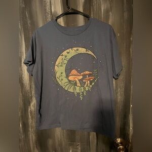 Blue Graphic Short Sleeve Tee